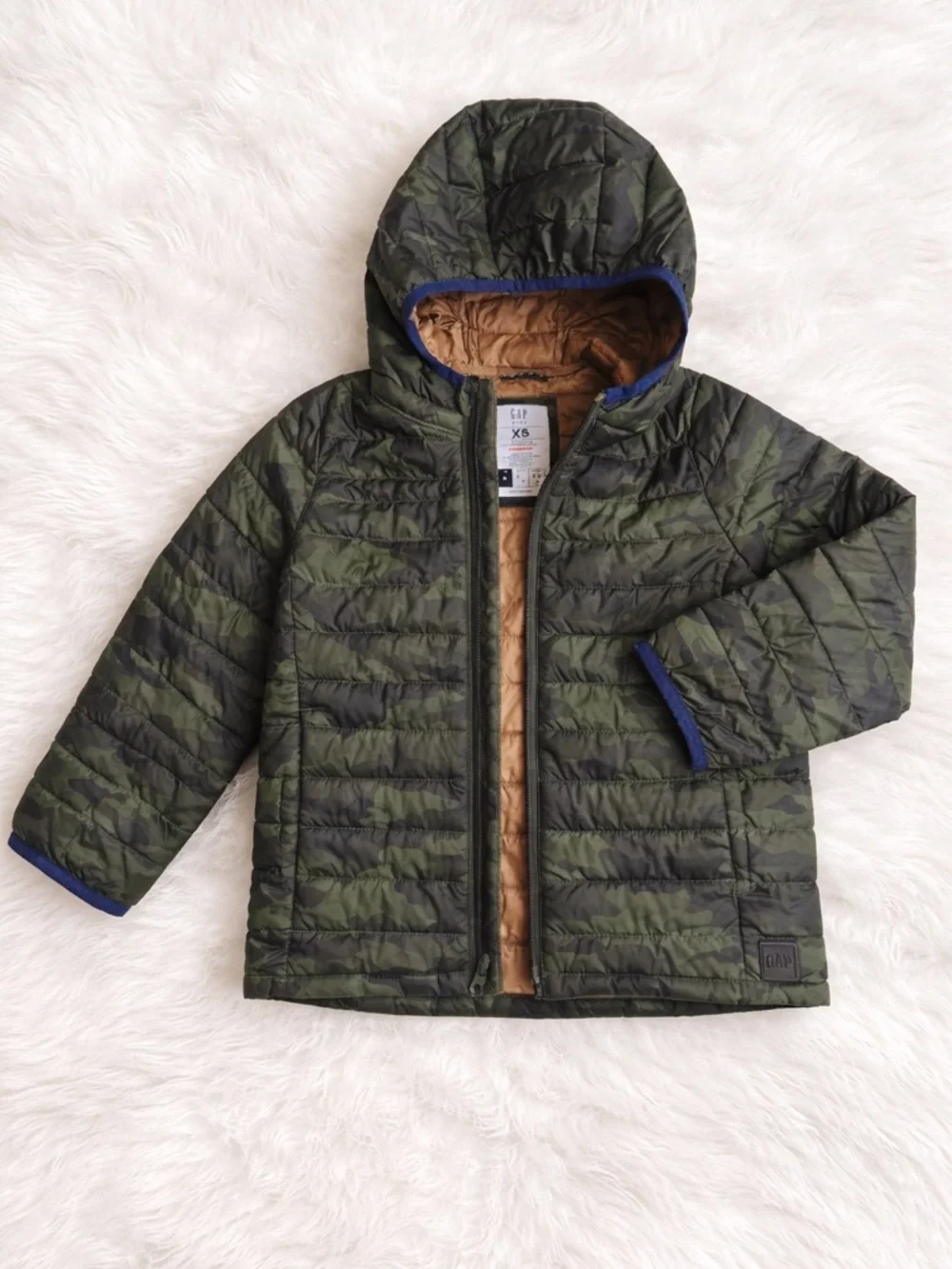 GAP Kids ColdControl Camo Puffer Jacket – XS (4/5)